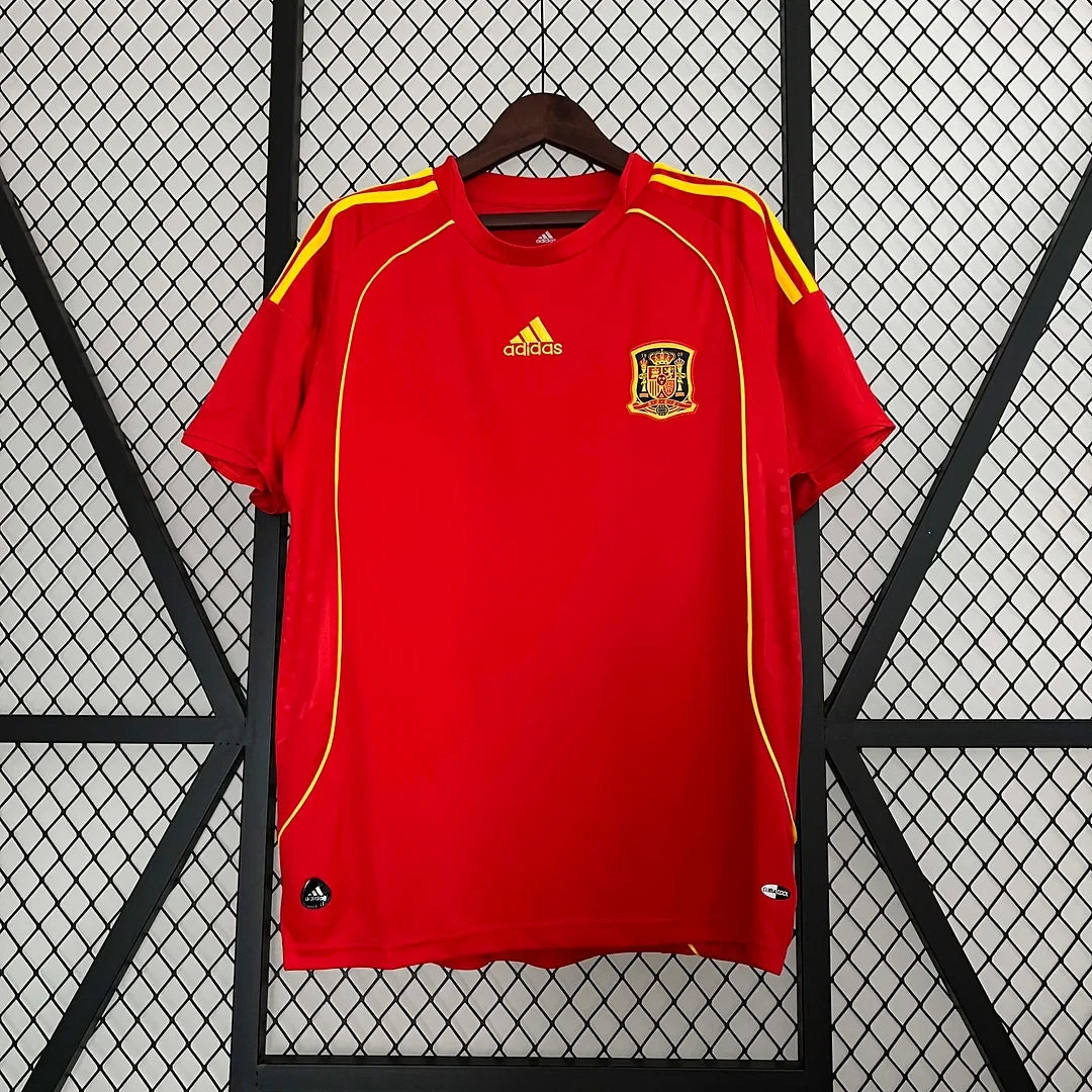 Spain 2008 Retro Home Jersey