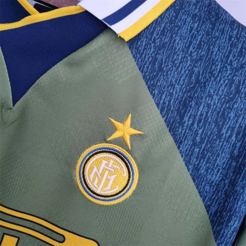 Inter Milan 1995/96 Retro Green Third Jersey