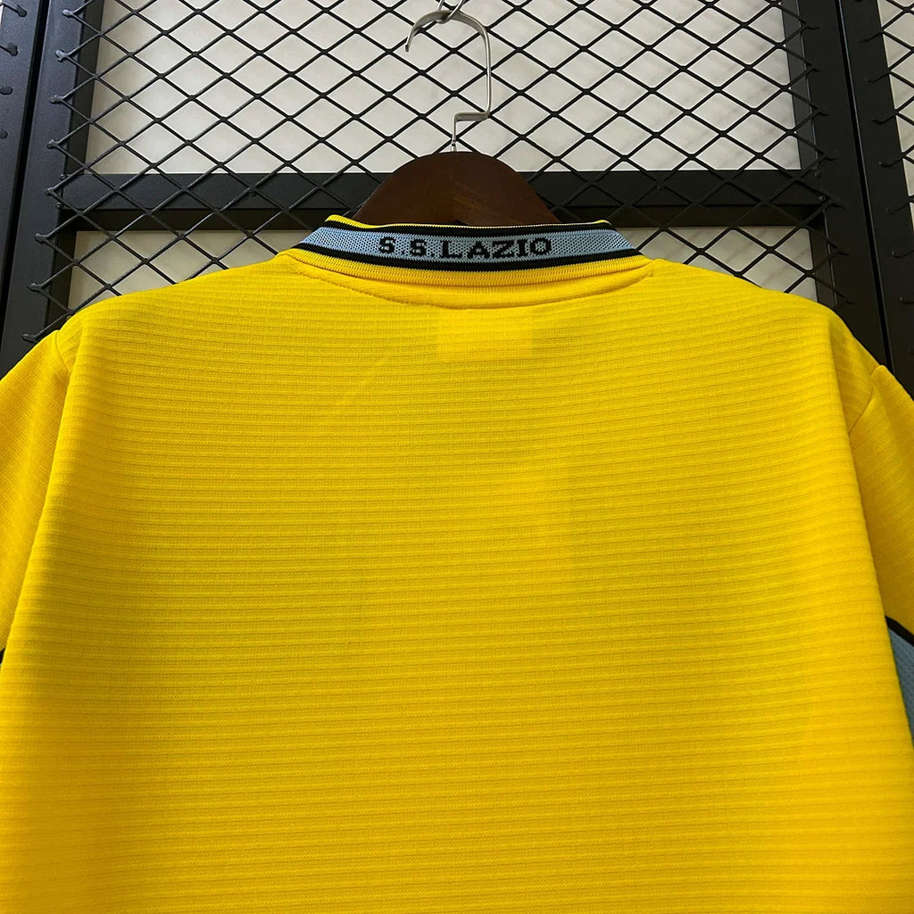 Lazio 1998/99 Retro Yellow Away Jersey