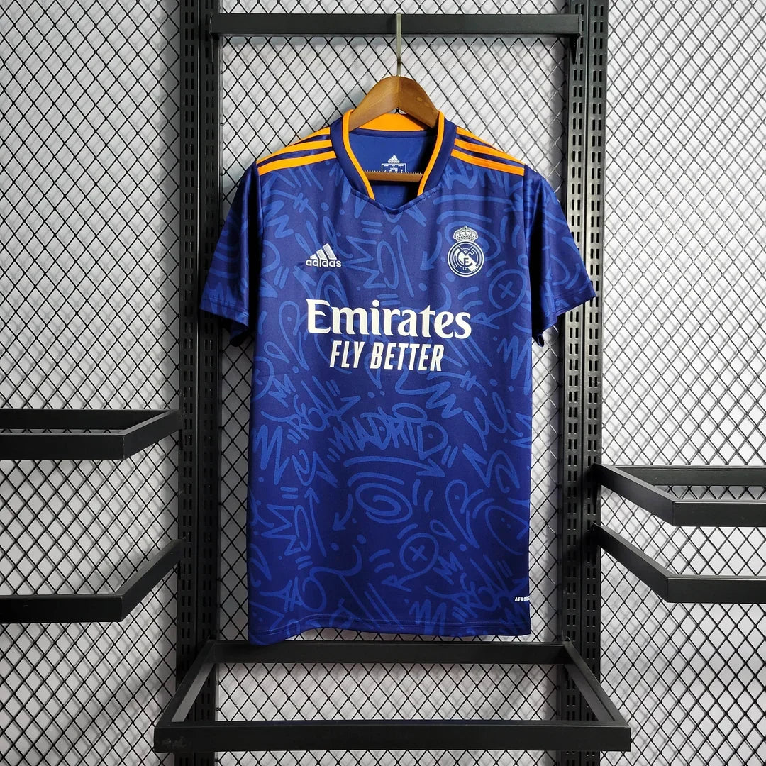 Real Madrid 2021/22 Retro Away Jersey