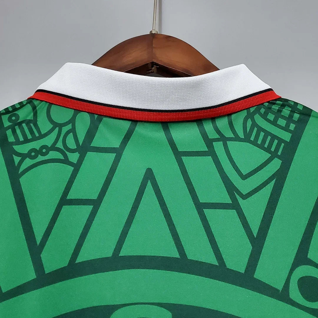 Mexico 1998 Retro Home Jersey