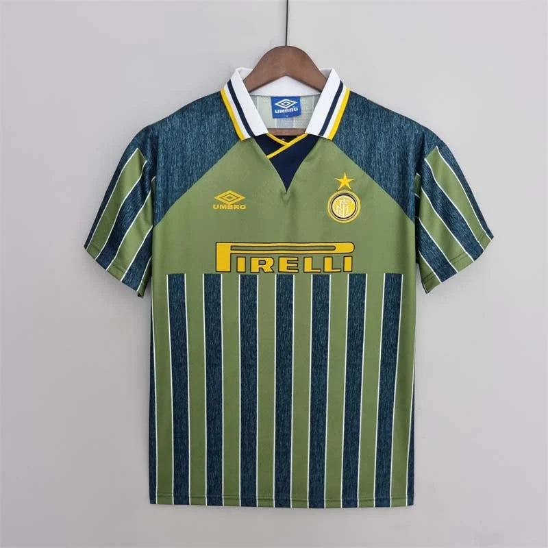 Inter Milan 1995/96 Retro Green Third Jersey