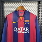 Barcelona 2014/15 Retro Home Long Sleeve Jersey