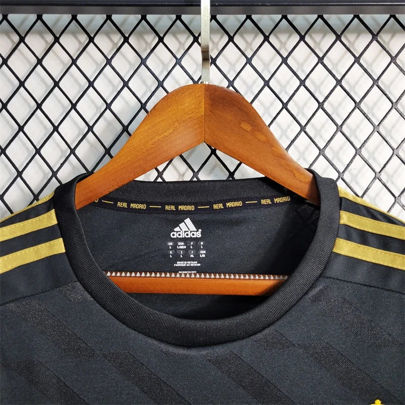 Real Madrid 2011/12 Retro Away Long Sleeve Jersey