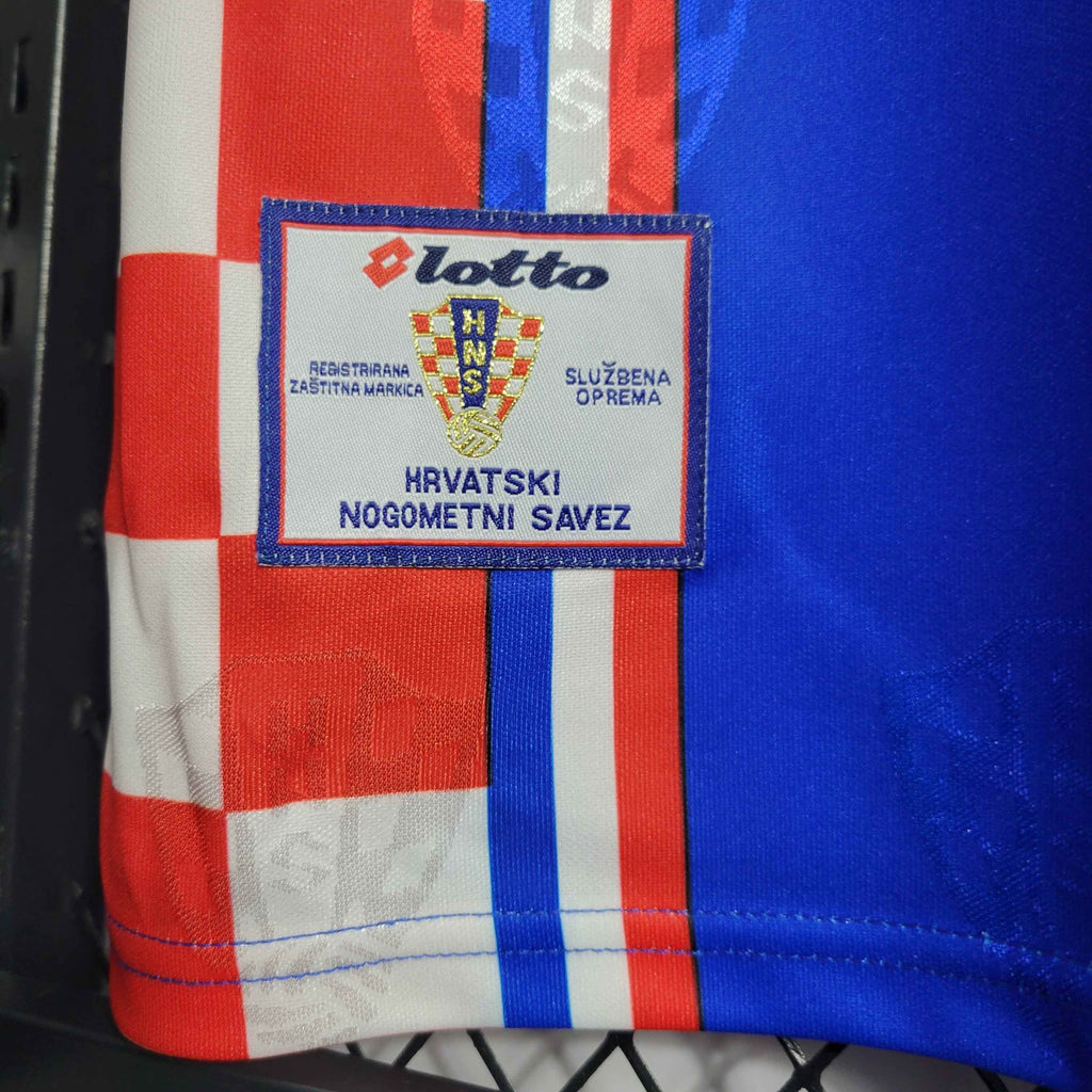 Croatia 1998 Retro Away Jersey