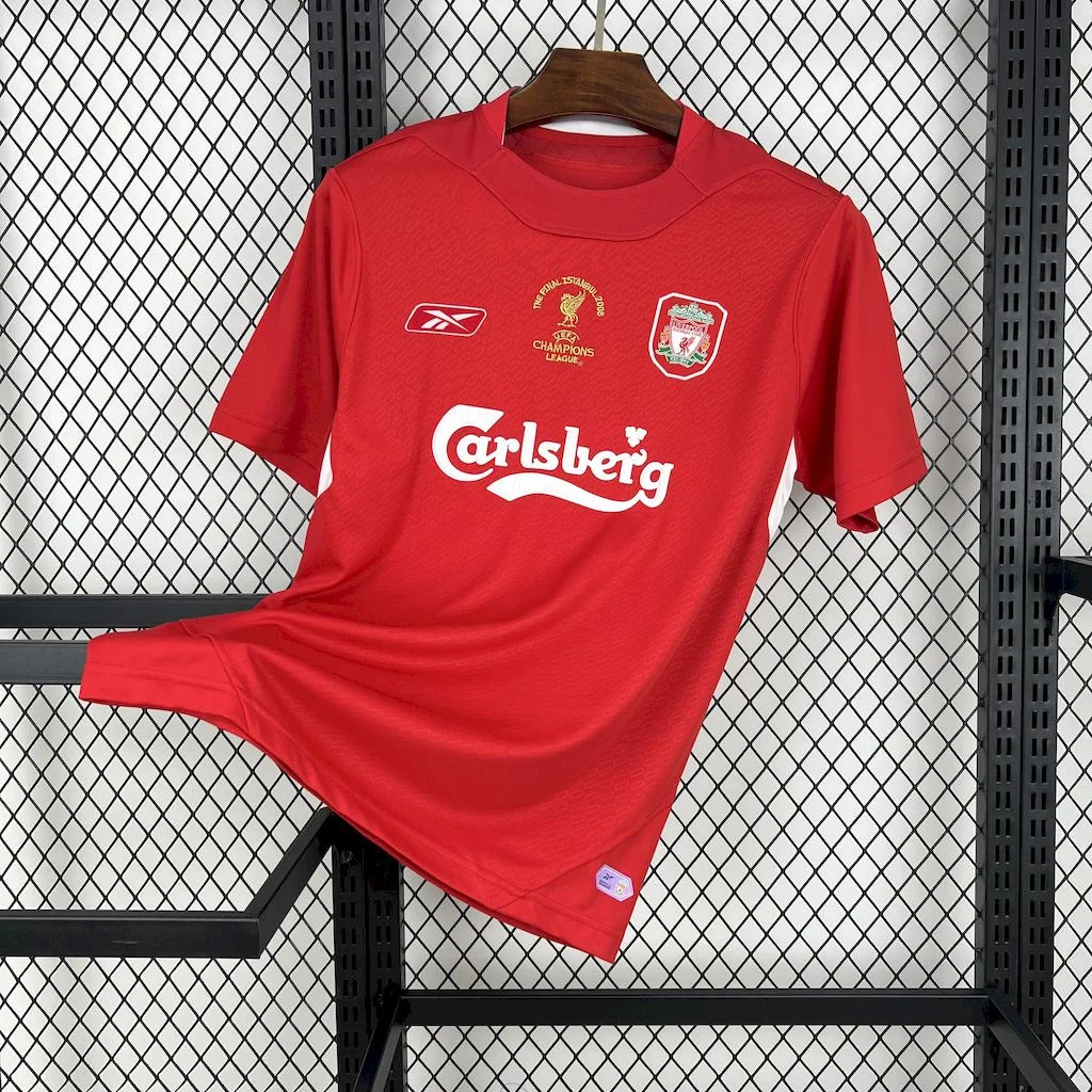 Liverpool 2005 Retro Champions League Final Home Jersey