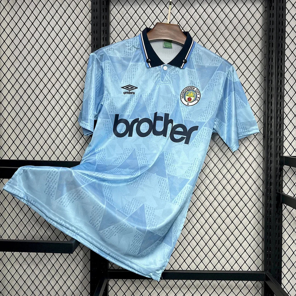Manchester City 1989/91 Retro Home Jersey