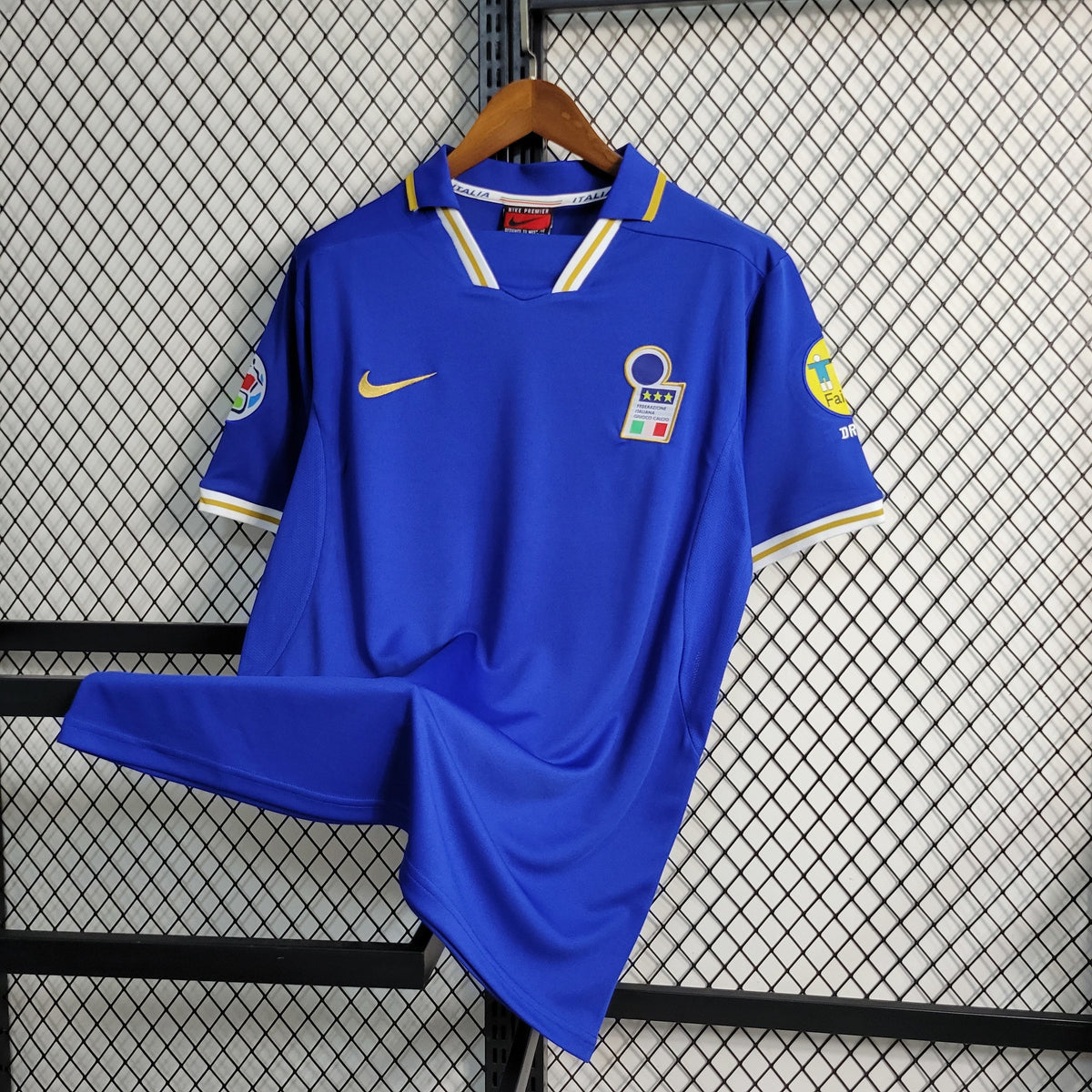 Italy 1996 Retro Home Jersey