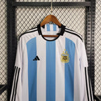Argentina 2022 Retro Home Long Sleeve Jersey