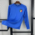 Italy 2000 Retro Home Long Sleeve Jersey