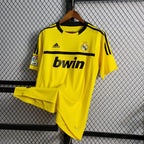 Real Madrid 2011/12 Retro Yellow Goalkeeper Jersey