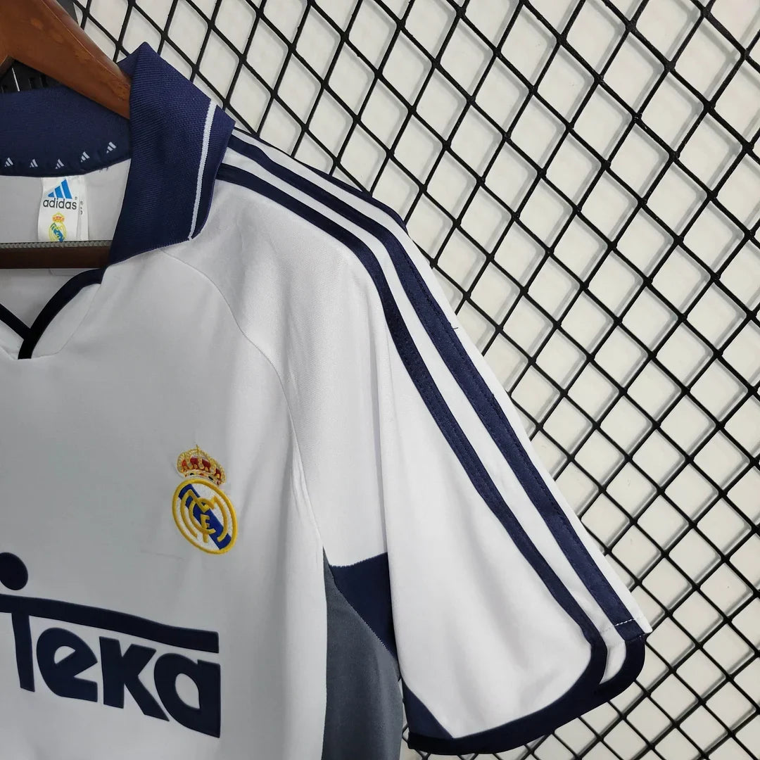 Real Madrid 2000/01 Retro Home Jersey