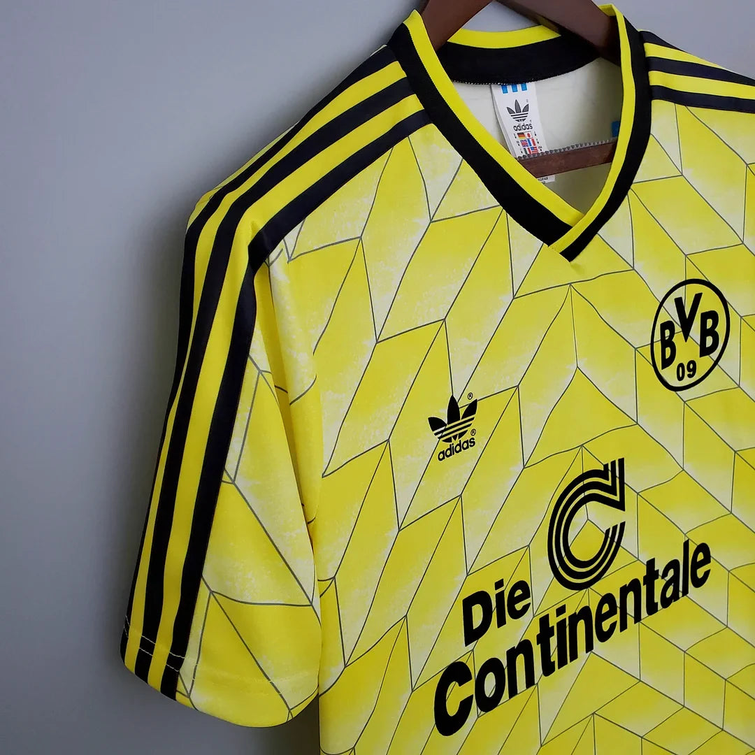 Borussia Dortmund 1988/89 Retro Home Jersey