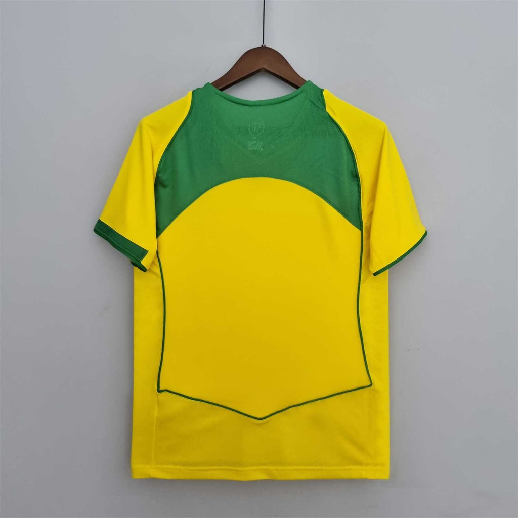 Brazil 2004 Retro Home Jersey