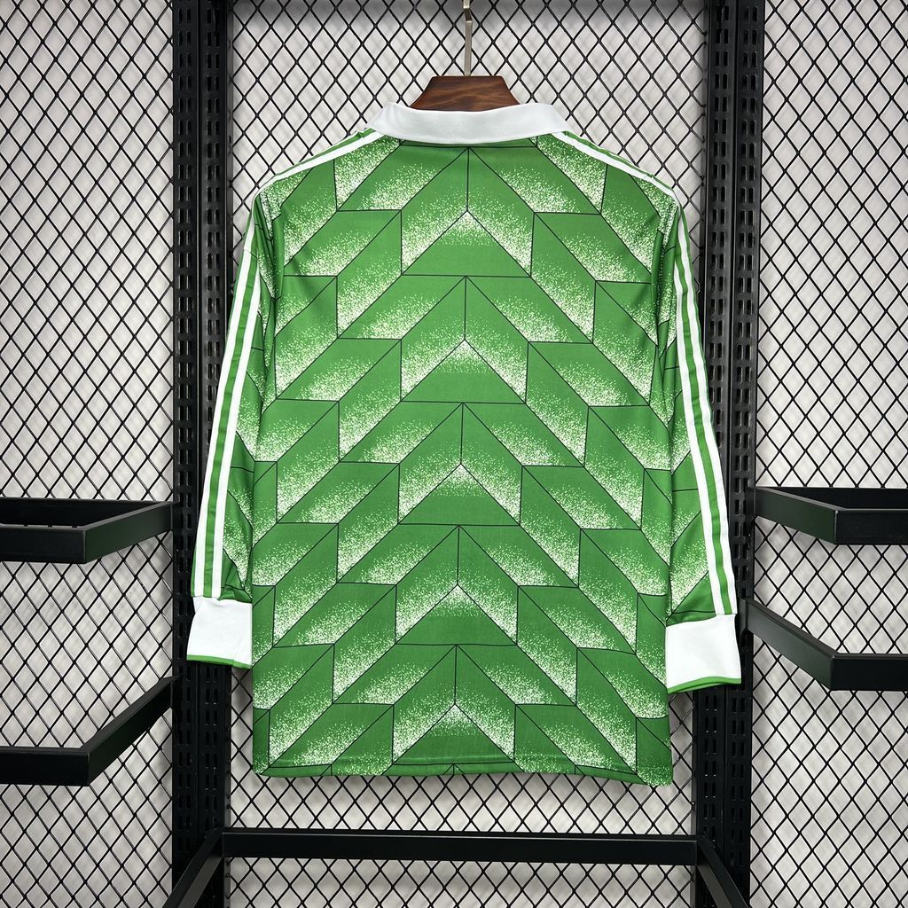 Germany 1990 Retro Away Long Sleeve Jersey