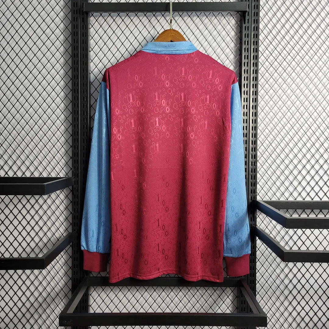 West Ham United 1995/97 Retro Home Long Sleeve Jersey