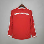 Bayern Munich 2013/14 Retro Champions League Home Long Sleeve Jersey