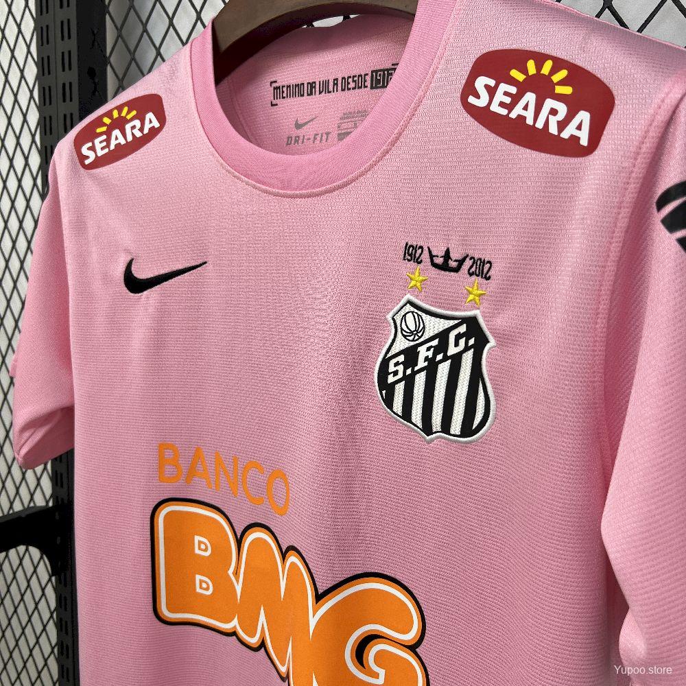 Santos 2012 Retro Pink Limited Edition Home Jersey