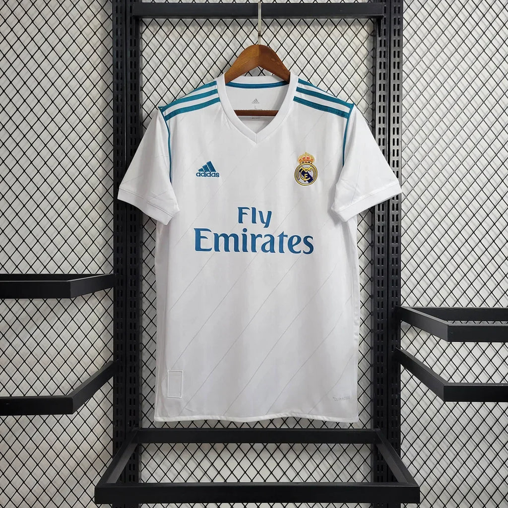 Real Madrid 2017/18 Retro Home Jersey