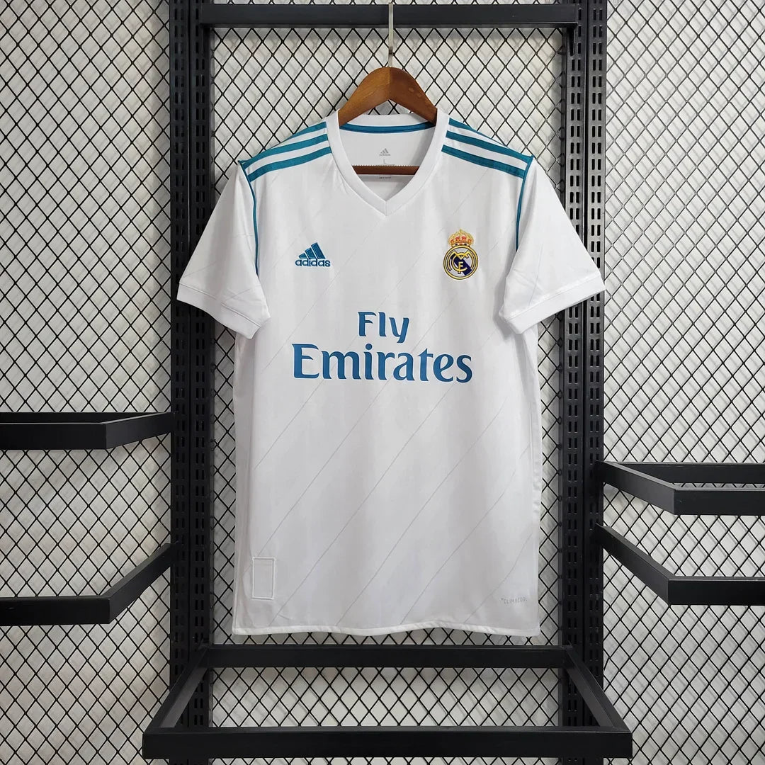 Real Madrid 2017/18 Retro Home Jersey