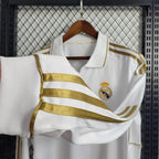 Real Madrid 2011/12 Retro Home Long Sleeve Jersey