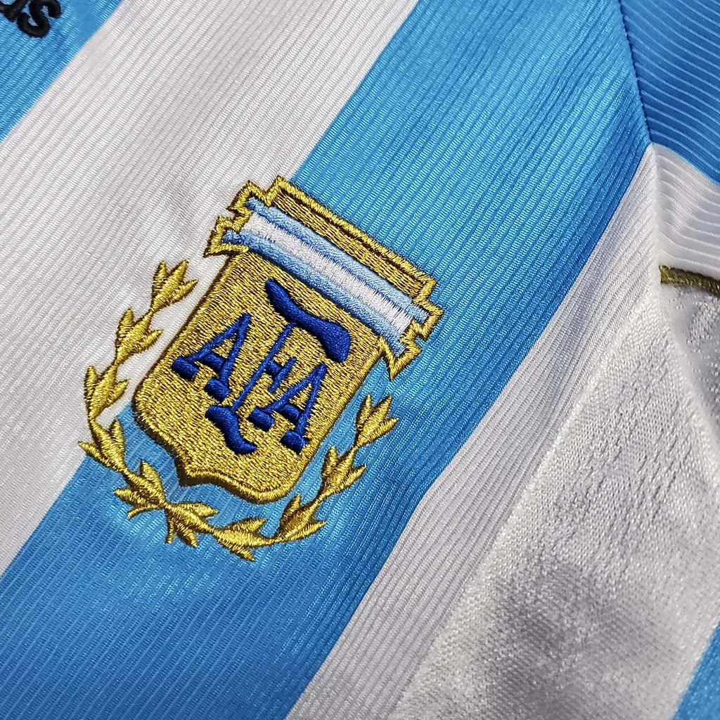 Argentina 1998 Retro Home Jersey