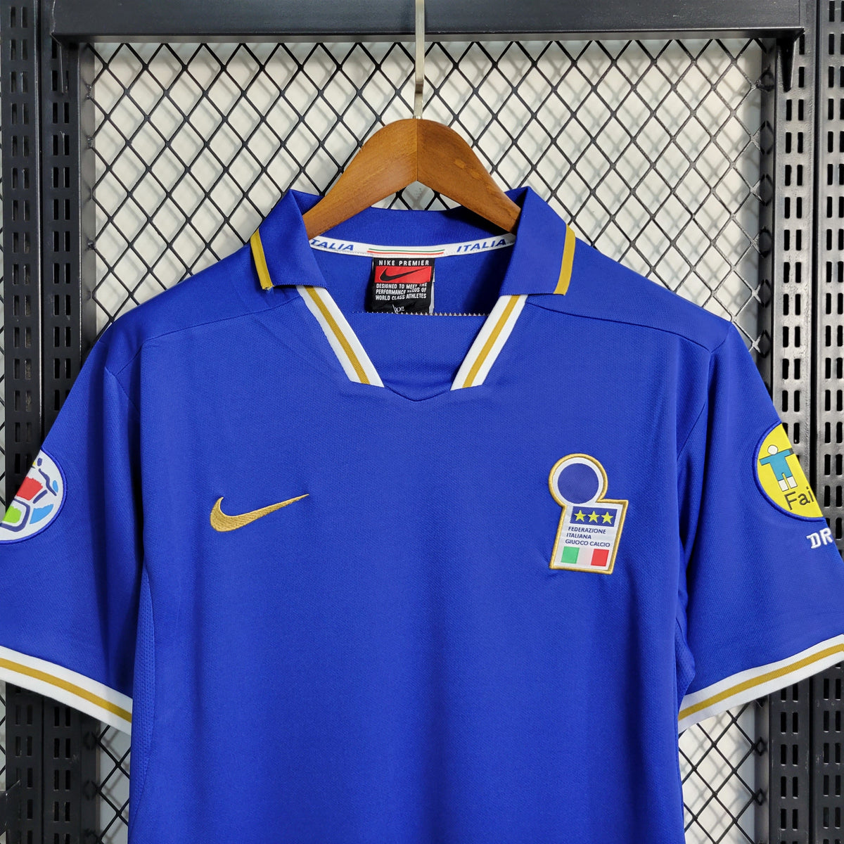 Italy 1996 Retro Home Jersey