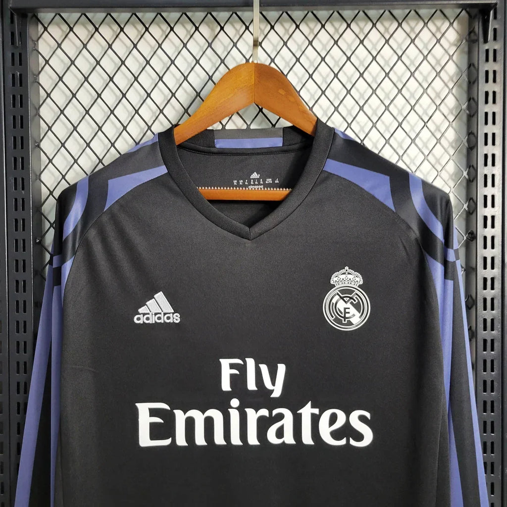 Real Madrid 2015/16 Retro Third Long Sleeve Jersey