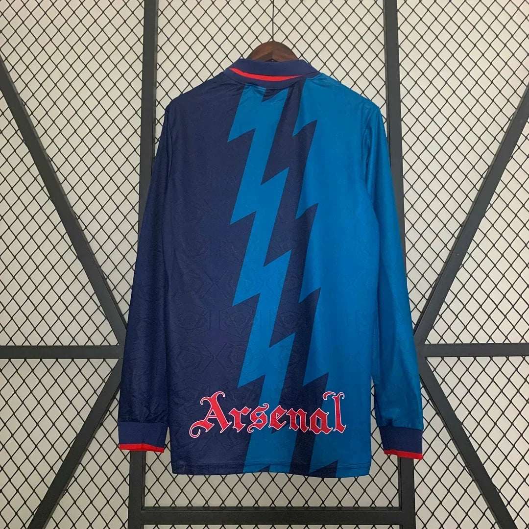 Arsenal 1995/96 Retro Away Long Sleeve Jersey