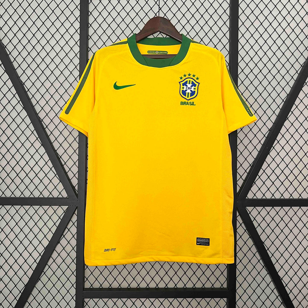 Brazil 2010 Retro Home Jersey