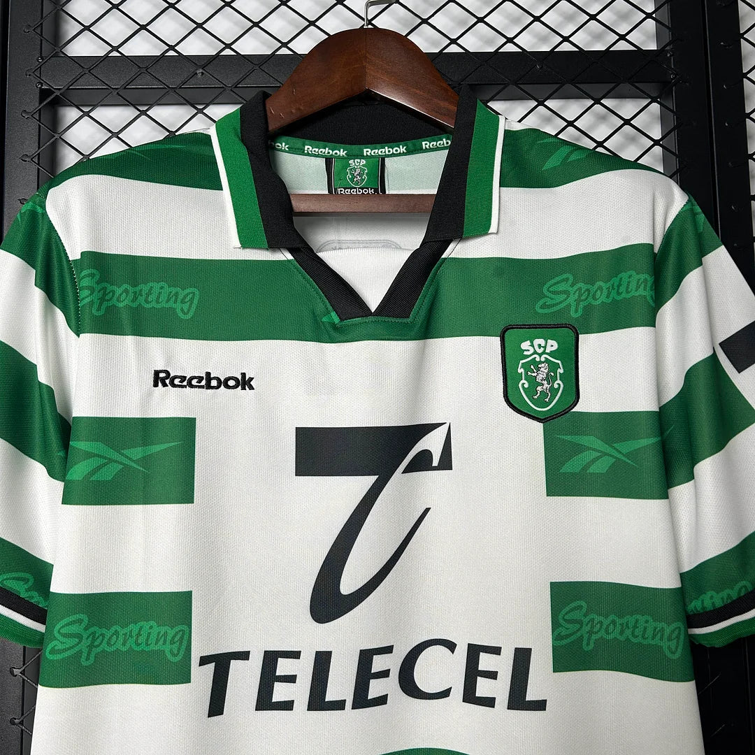 Sporting Lisbon 1999/00 Retro Home Jersey