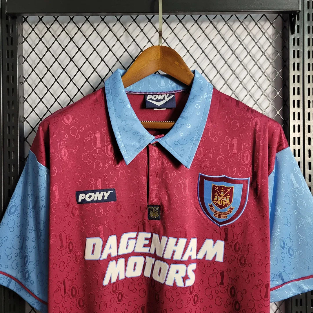 West Ham United 1995/97 Retro Home Jersey