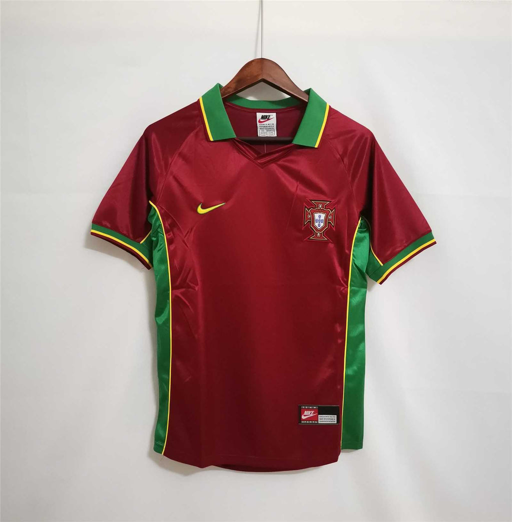 Portugal 1998 Retro Home Jersey
