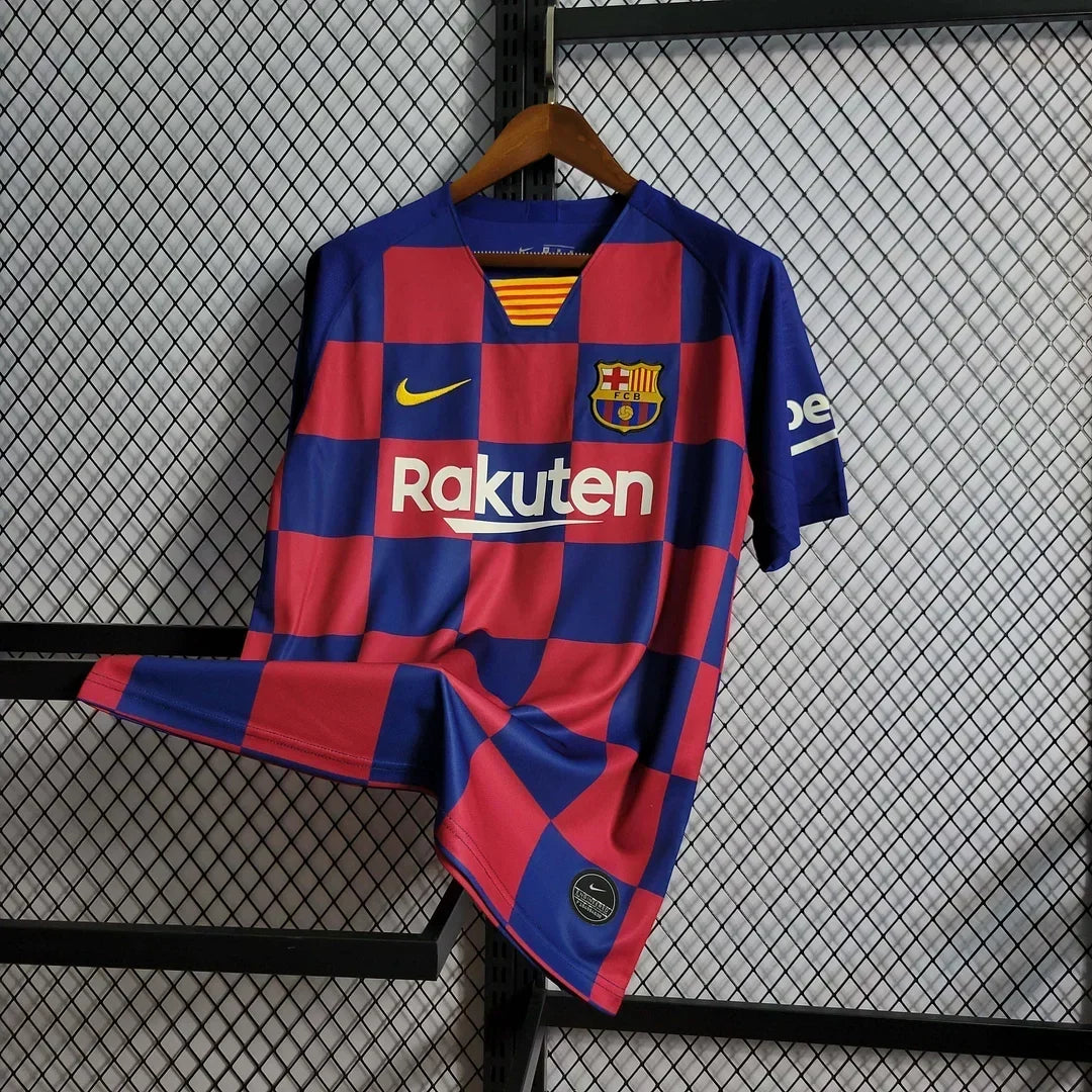 Barcelona 2019/20 Retro Home Jersey