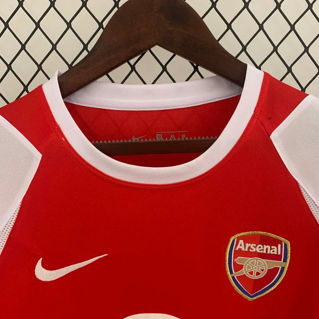 Arsenal 2003/04 Retro Home Long Sleeve Jersey