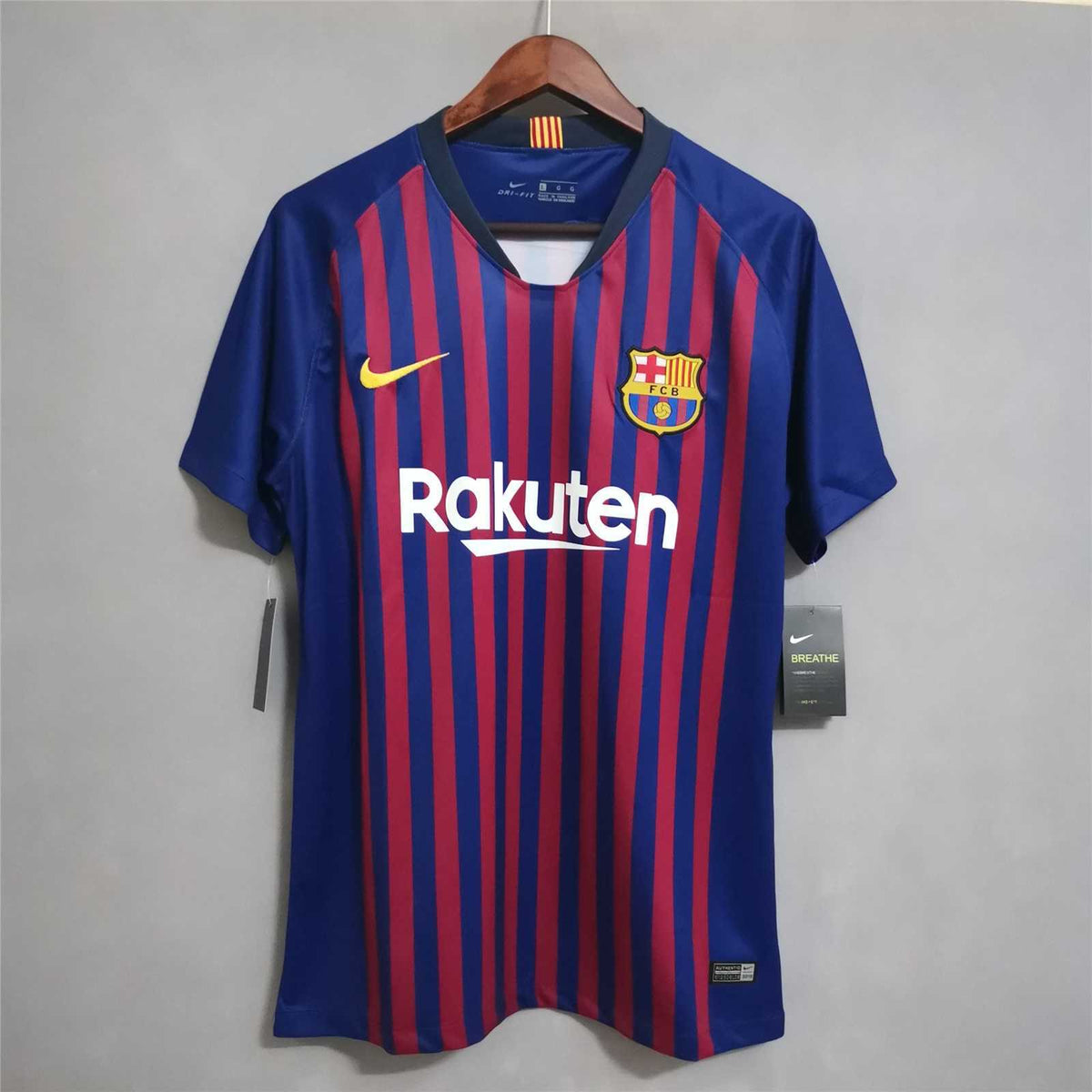 Barcelona 2018/19 Retro Home Jersey