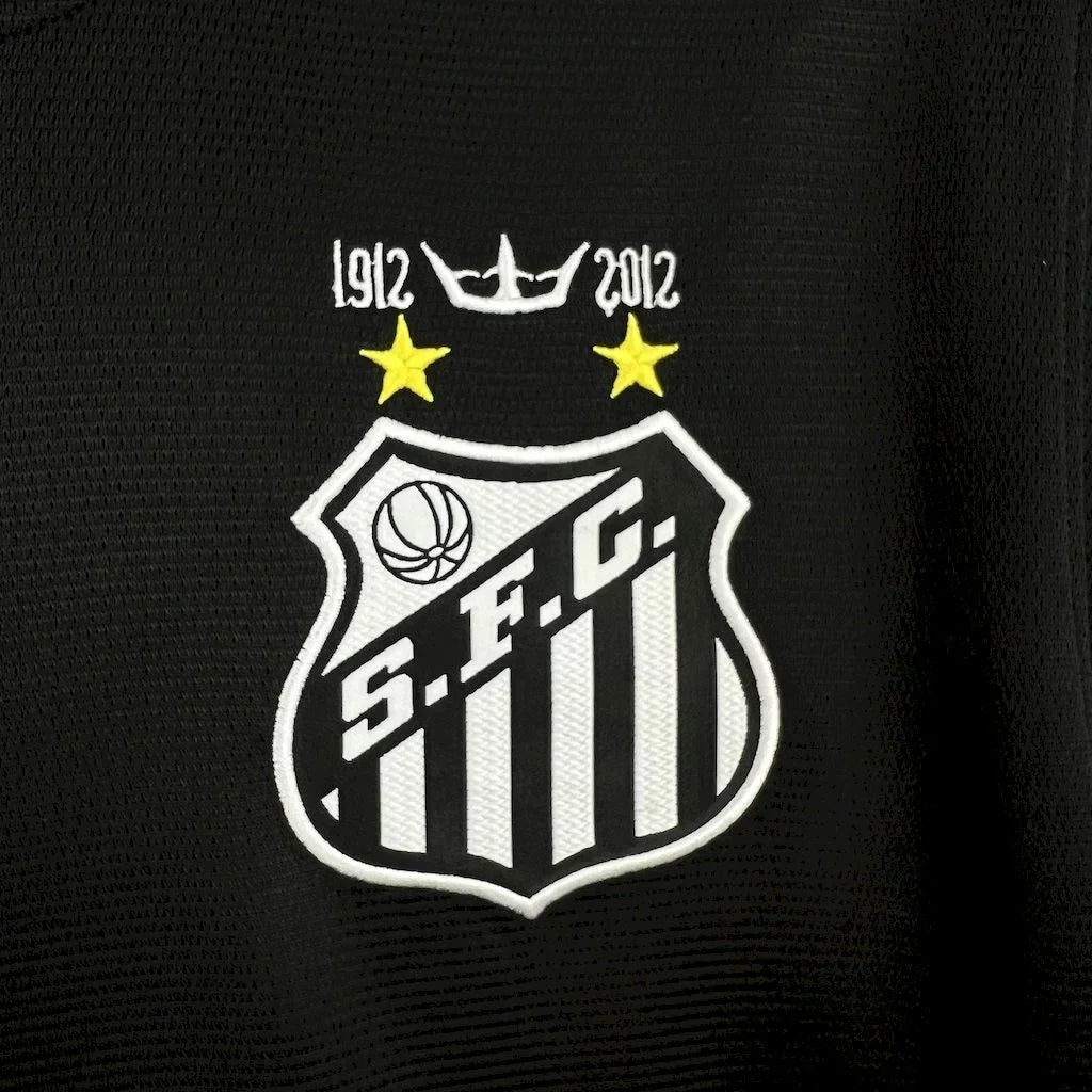 Santos 2012 Retro Black Limited Edition Home Jersey