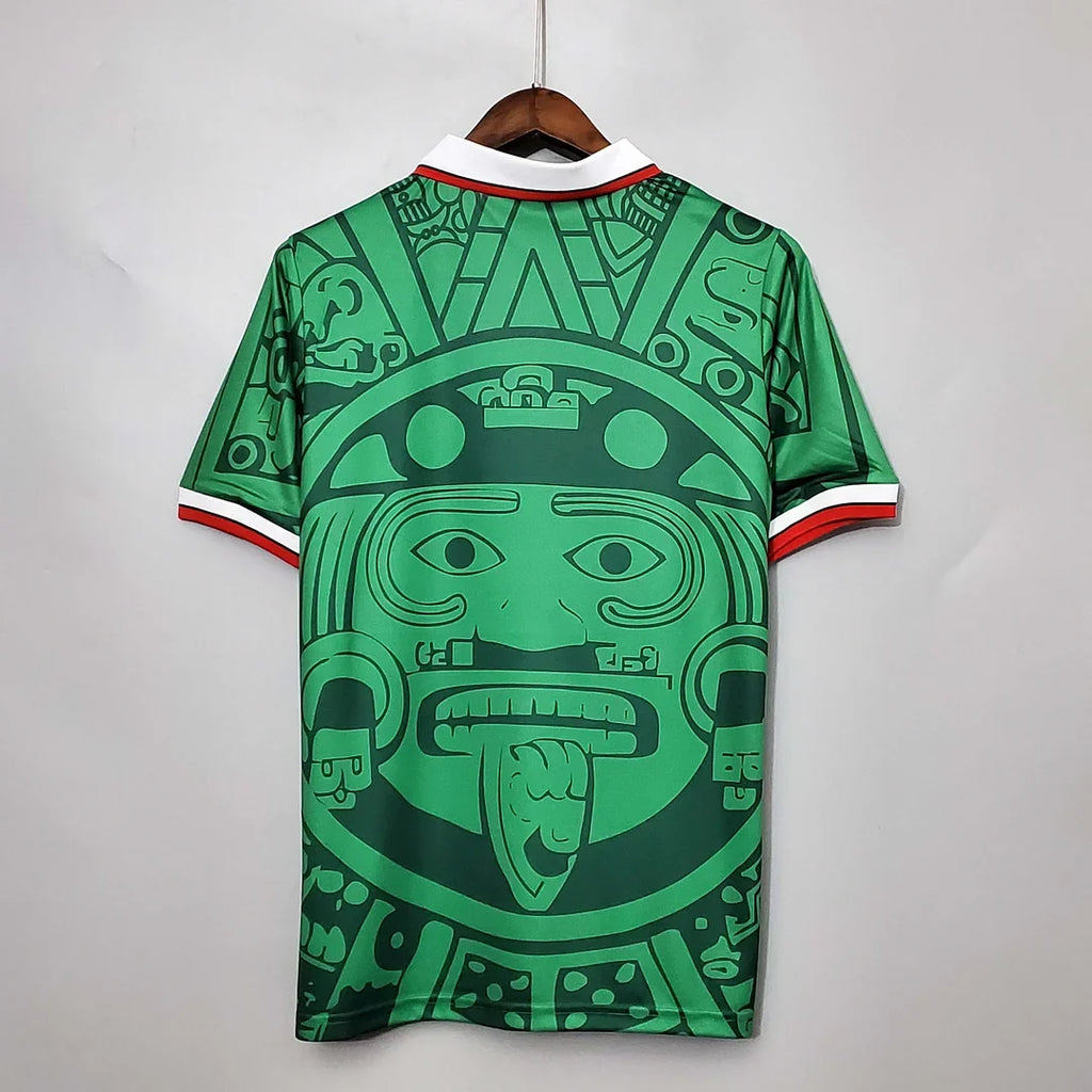 Mexico 1998 Retro Home Jersey