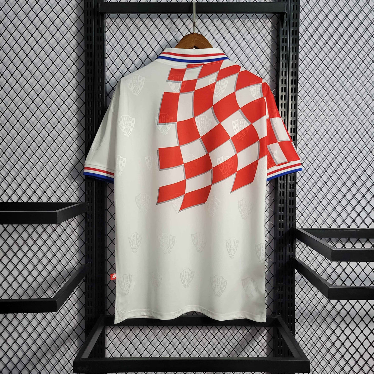 Croatia 1998 Retro Home Jersey