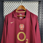 Arsenal 2005/06 Retro Home Long Sleeve Jersey