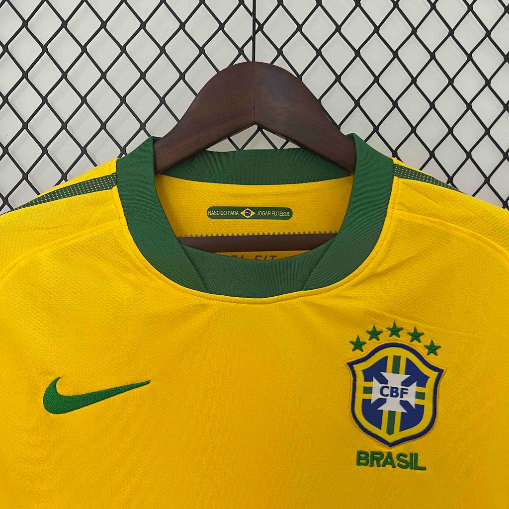 Brazil 2010 Retro Home Jersey