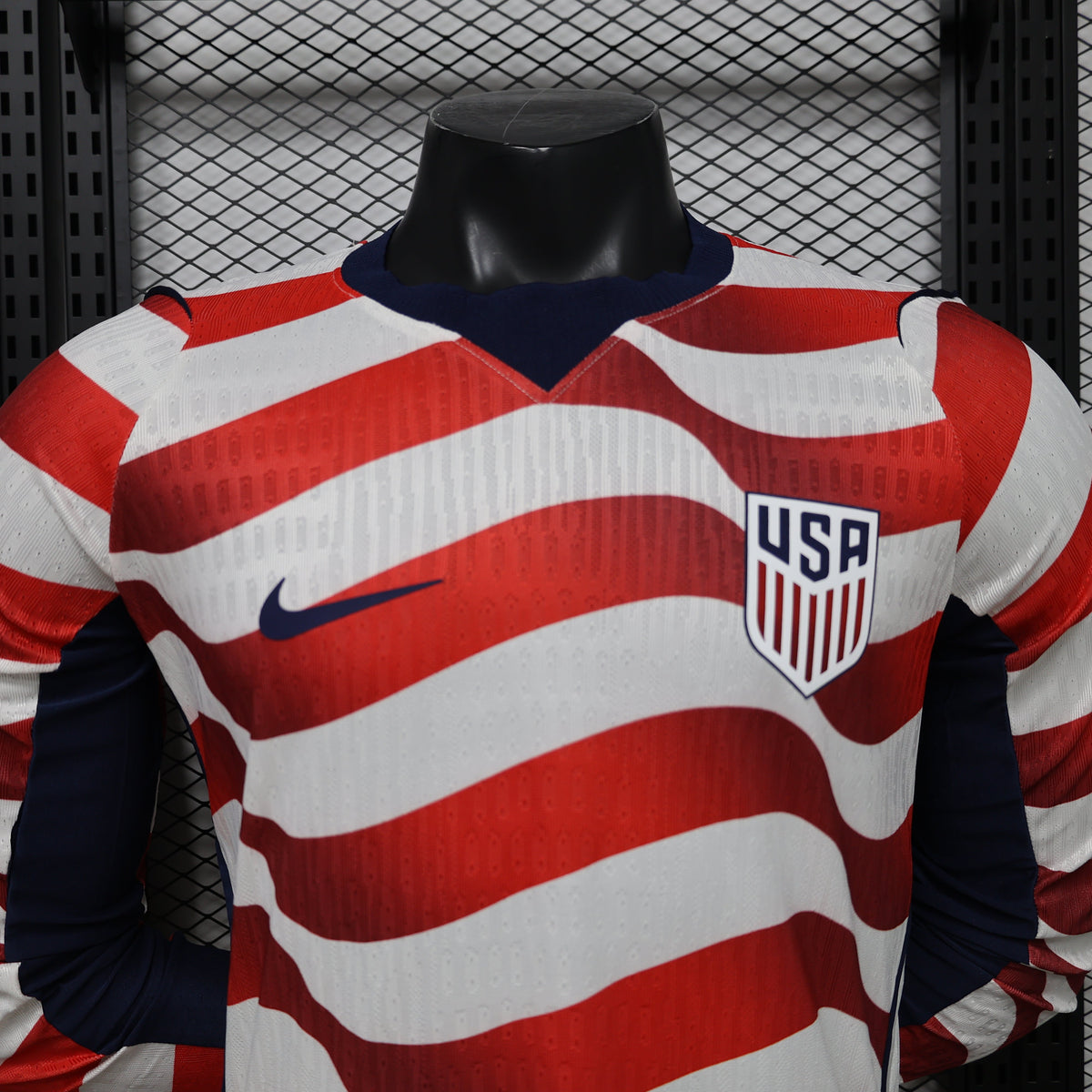 USA World Cup 2026 Home Long Sleeve Jersey Player Version