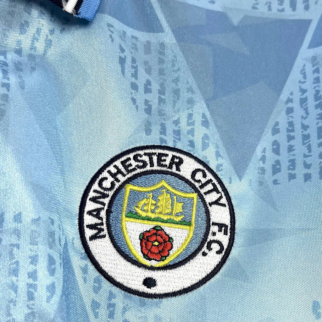 Manchester City 1989/91 Retro Home Jersey