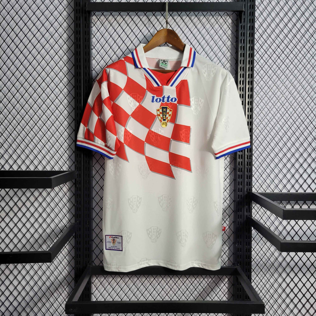 Croatia 1998 Retro Home Jersey