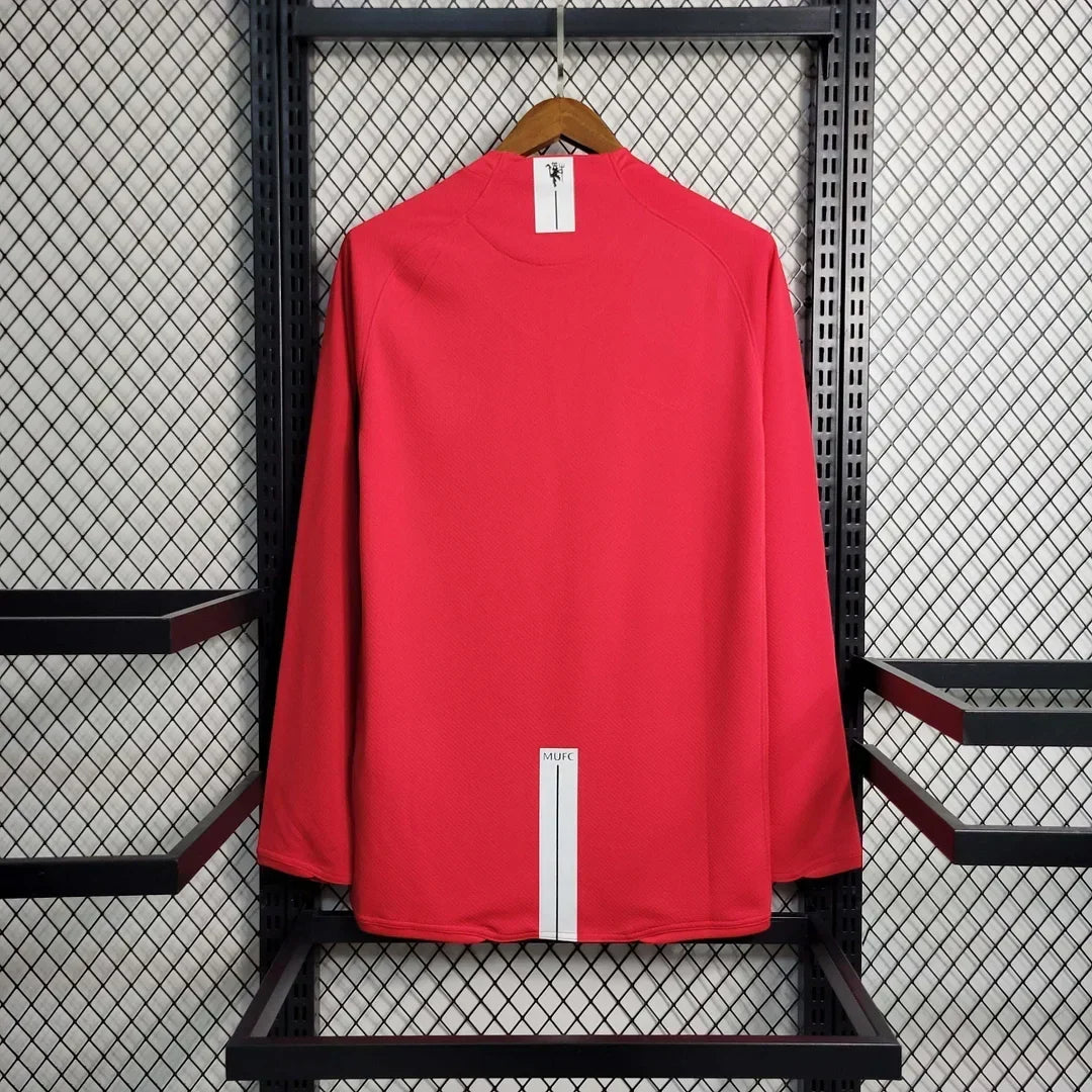 Manchester United 2007/08 Retro Home Long Sleeve Jersey