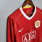Manchester United 2006/07 Retro Home Long Sleeve Jersey