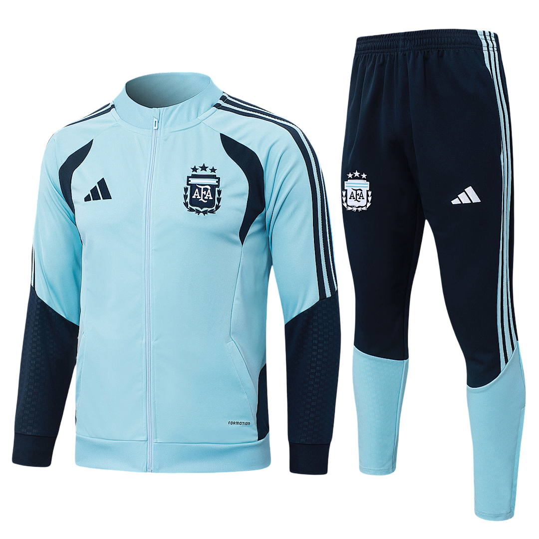 Argentina Sky Blue & Navy Full-Zip Tracksuit 2026/27