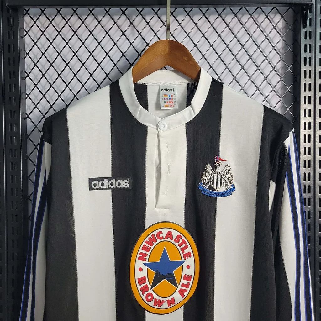 Newcastle United 1997/99 Retro Home Long Sleeve Jersey