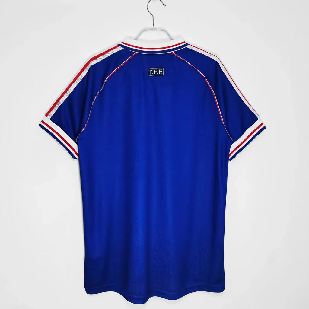 France 1998 Retro World Cup Home Jersey