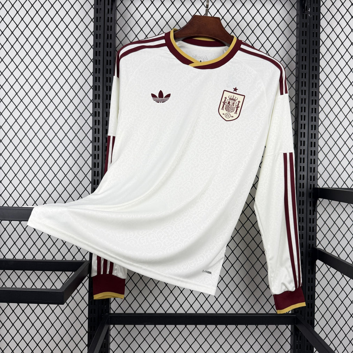 Spain World Cup 2026 Away Long Sleeve Jersey Fan Version